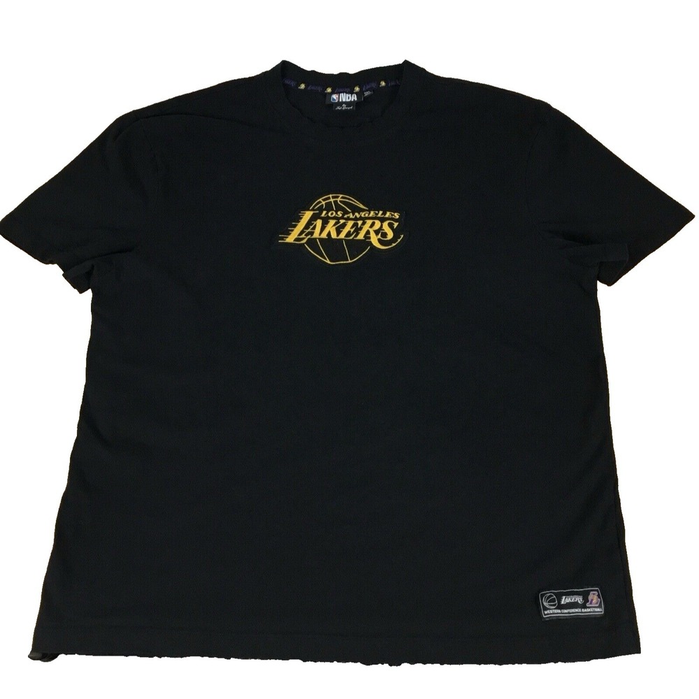 NBA Los Angeles Lakers Josh Denzel Primark Black Graphic T-Shirt Mens 2XL - Picture 3 of 9